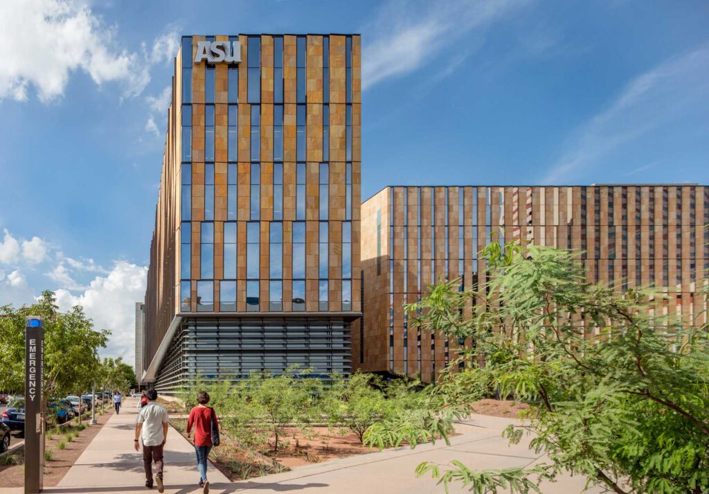 exterior of ASU Beus Center for Law and Society