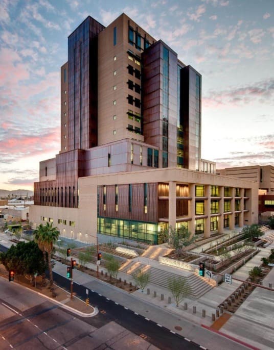 Maricopa County Towers Sunset