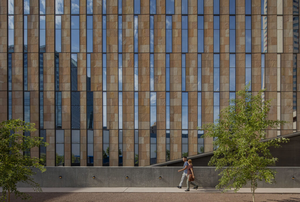 exterior of ASU Beus Center for Law and Society