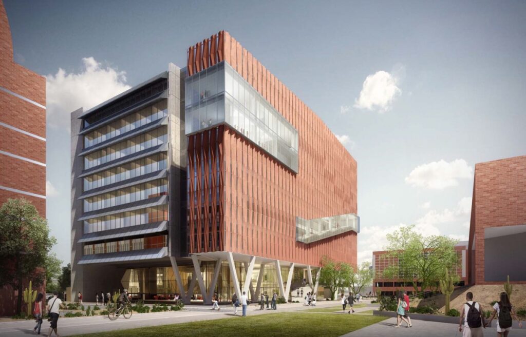 Rendering of Health Sciences Innovation Building (HSIB)